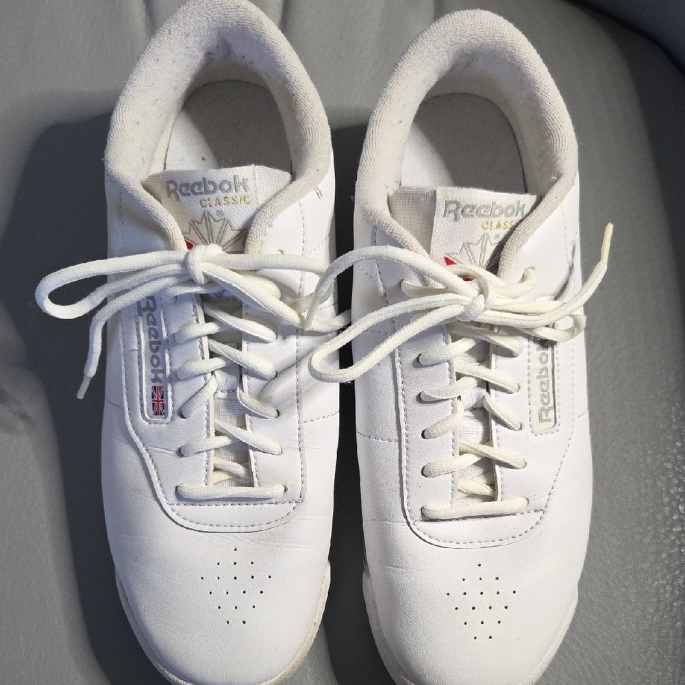 Reebok Classic Princess White Athletic Shoes